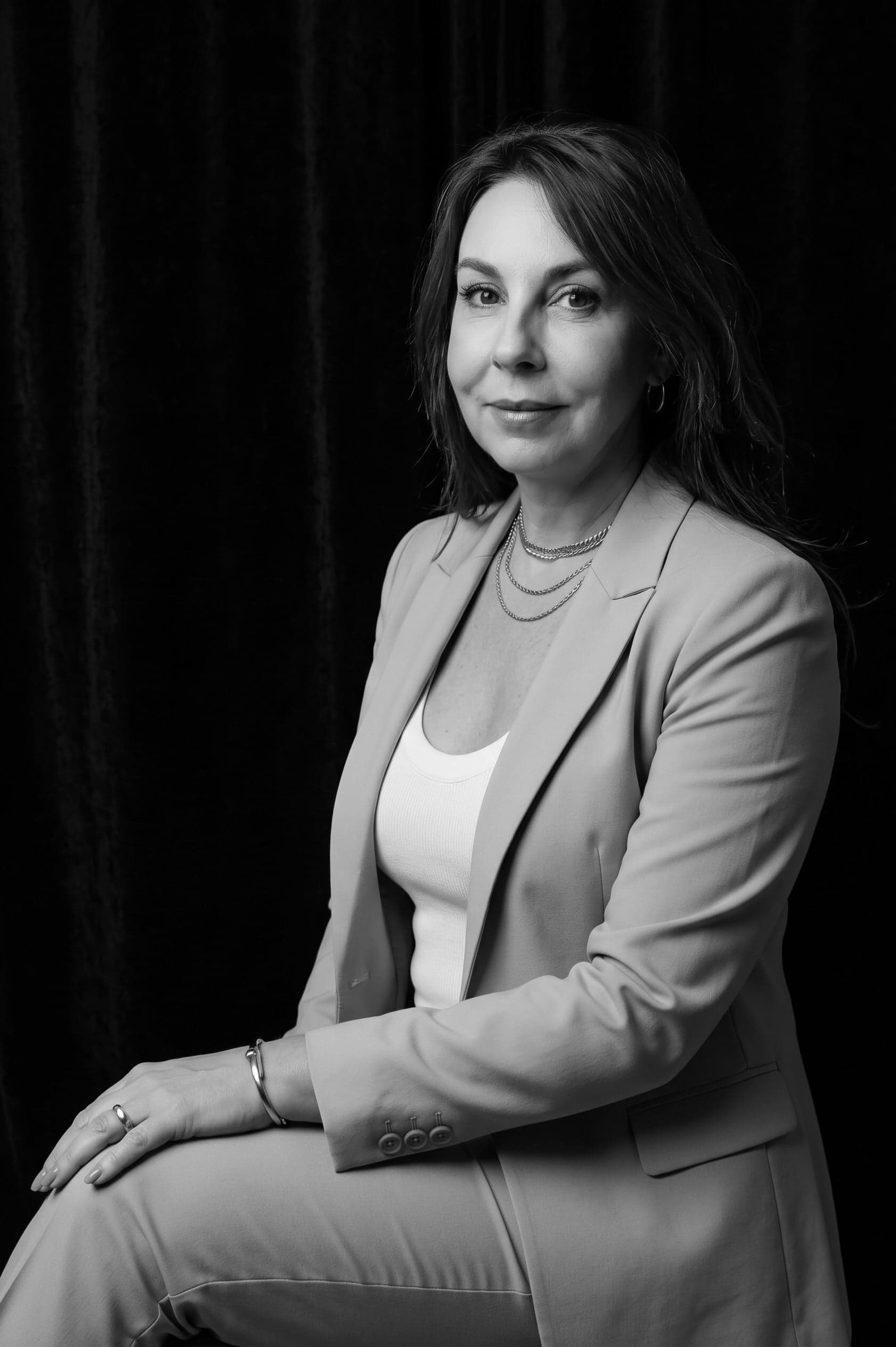 Retrato da psicóloga Cristiane Zanoelo